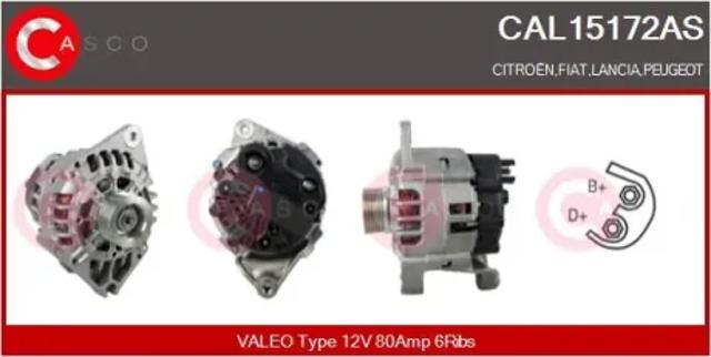 Генератор автомобиля CAL15172AS CASCO