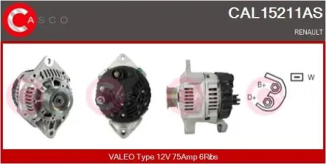 Генератор CAL15211AS CASCO