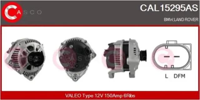 Генератор автомобильный CAL15295AS CASCO