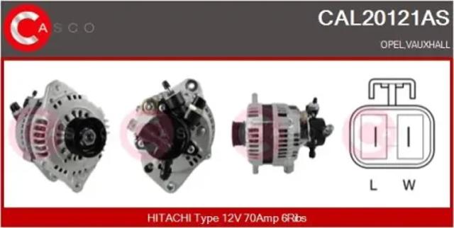 Автомобильный генератор CAL20121AS CASCO