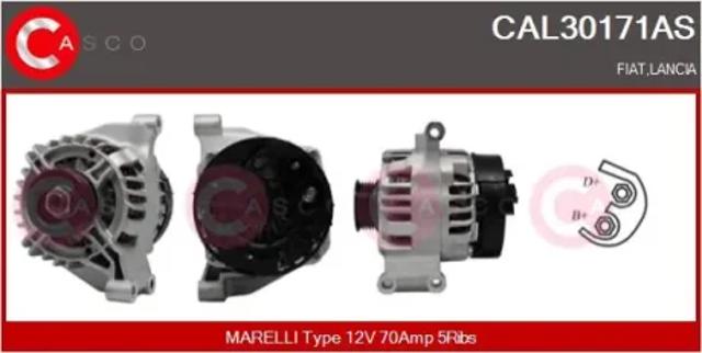 Генератор автомобильный CAL30171AS CASCO