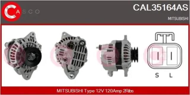 Генератор автомобиля CAL35164AS CASCO
