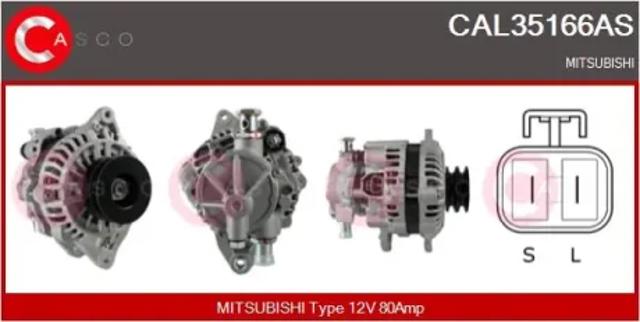 Автомобильный генератор CAL35166AS CASCO