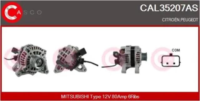 Автомобильный генератор CAL35207AS CASCO