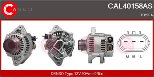 Генератор автомобиля CAL40158AS CASCO