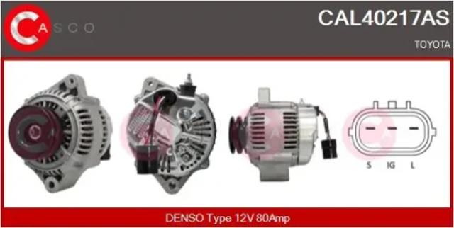 Генератор автомобильный CAL40217AS CASCO