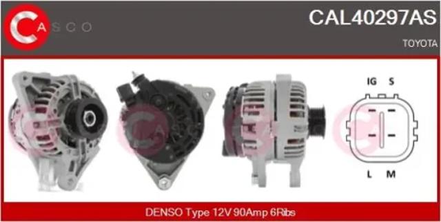 Генератор автомобильный Toyota Camry
