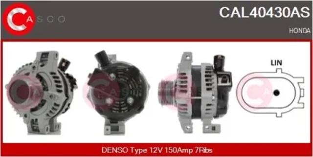 Генератор автомобиля CAL40430AS CASCO