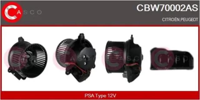 Вентилятор печки CBW70002AS CASCO