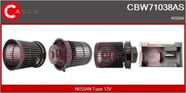 Вентилятор печки CBW71038AS CASCO