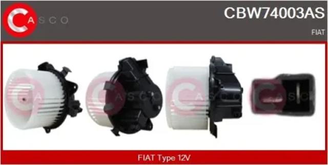 Отопителя салона CBW74003AS CASCO
