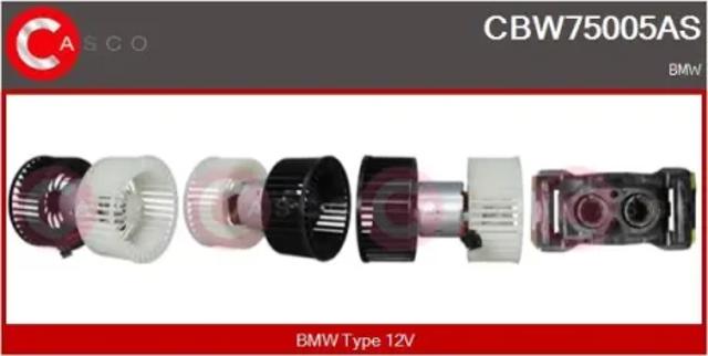 Отопителя салона CBW75005AS CASCO