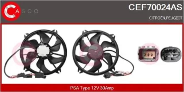 Вентилятор радиатора CEF70024AS CASCO