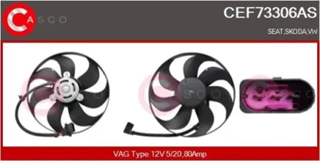 Рамка радиатора охлаждения CEF73306AS CASCO