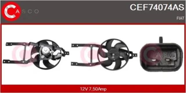 Вентилятор радиатора CEF74074AS CASCO