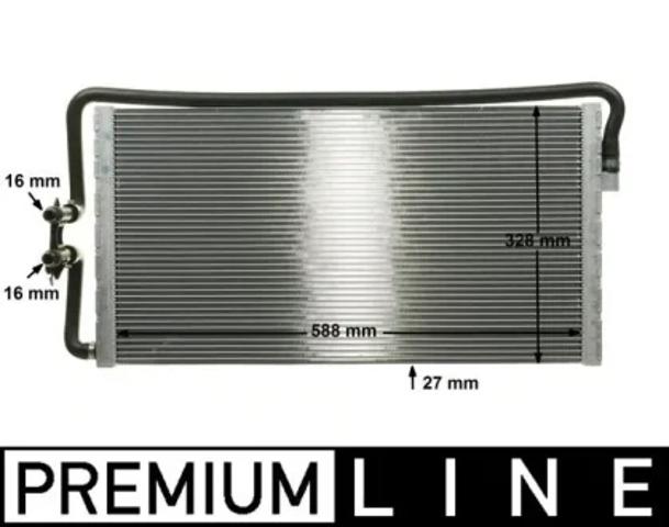 Радиатор охлаждения, дополнительный CR1044000P MAHLE