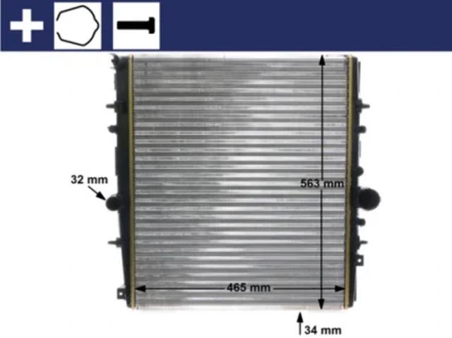 Радиатор системы охлаждения двигателя CR1437000S MAHLE