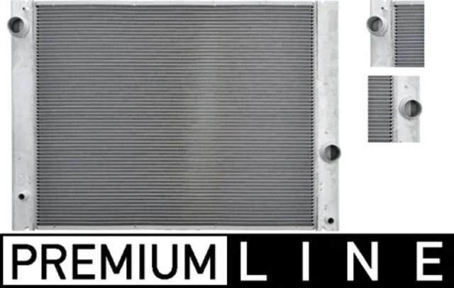 Радиатор системы охлаждения двигателя CR917000P MAHLE