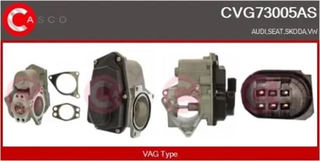 Клапан EGR, рециркуляции газов CVG73005AS CASCO