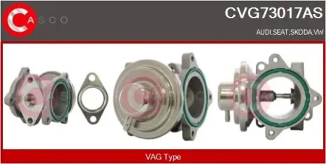 Клапан рециркуляции отработавших газов EGR CVG73017AS CASCO