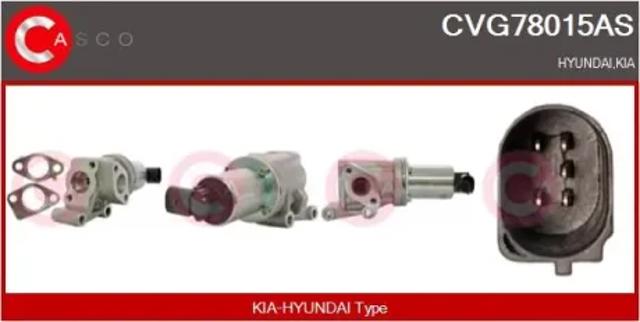 Клапан рециркуляции отработавших газов EGR CVG78015AS CASCO