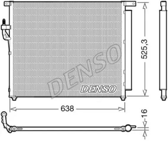 Конденсатор DCN10049 DENSO
