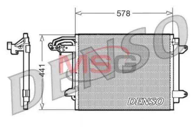 Трубопроводы и радиатор кондиционера DCN32030 DENSO