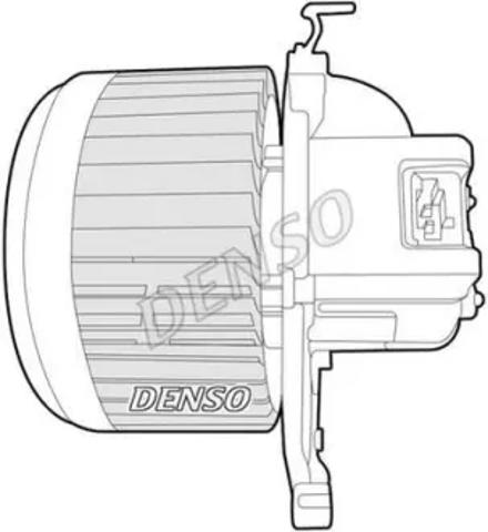 Мотор вентилятора печки (отопителя салона) DEA07019 DENSO