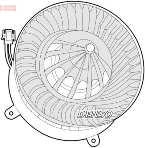 Вентилятор печки DEA17012 DENSO