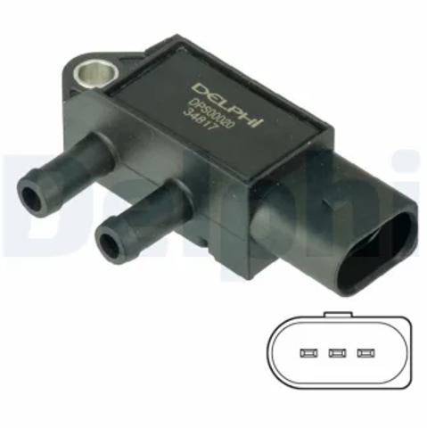 Датчик давления выхлопных газов DPS00020 DELPHI