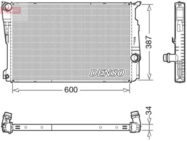 DRM05006 Радиатор купить Ровно