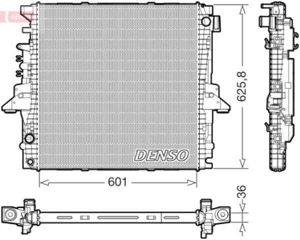 Радиатор водяной DRM14004 DENSO