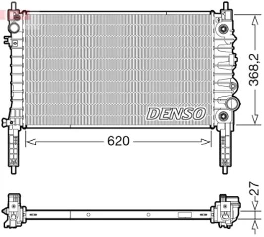 Радиатор основной DRM20119 DENSO