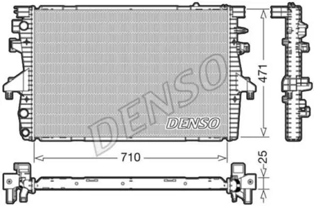 DENSO DRM32039 Радиатор охлаждения двигателя в наличии Запорожье