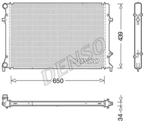 DENSO DRM32042 Радиатор в наличии Сумы