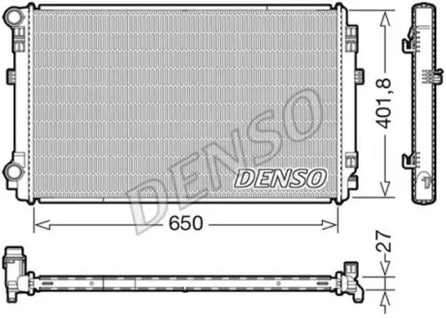 Радиатор основной DRM32048 DENSO