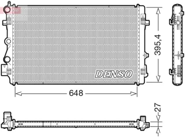 DRM32051 DENSO Радиатор купить в Украина