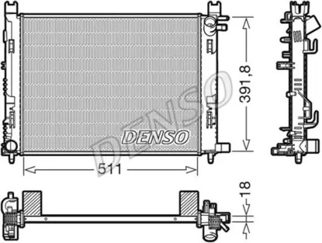 DRM37002 Радиатор купить Киев