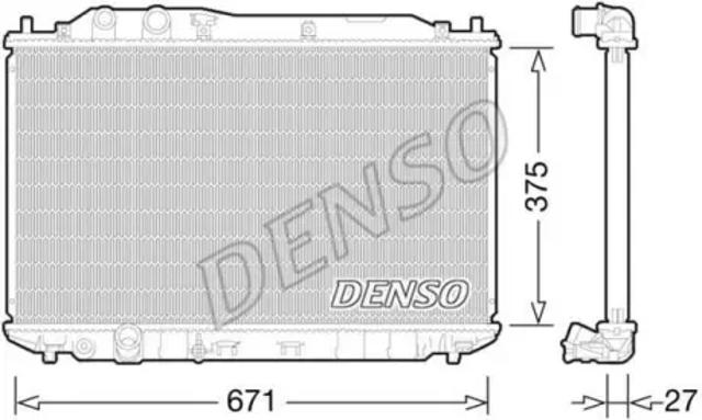 DRM40029 Радиатор охлаждения двигателя купить Запорожье