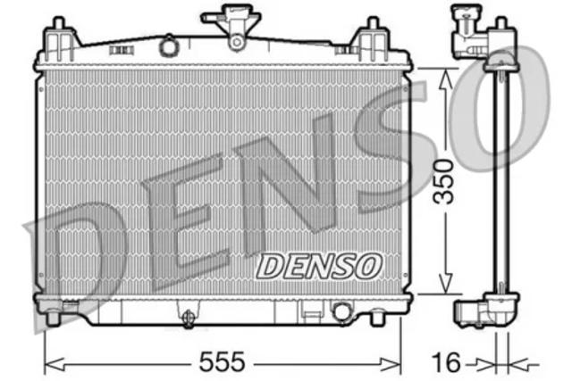 Радиатор DRM44016 DENSO
