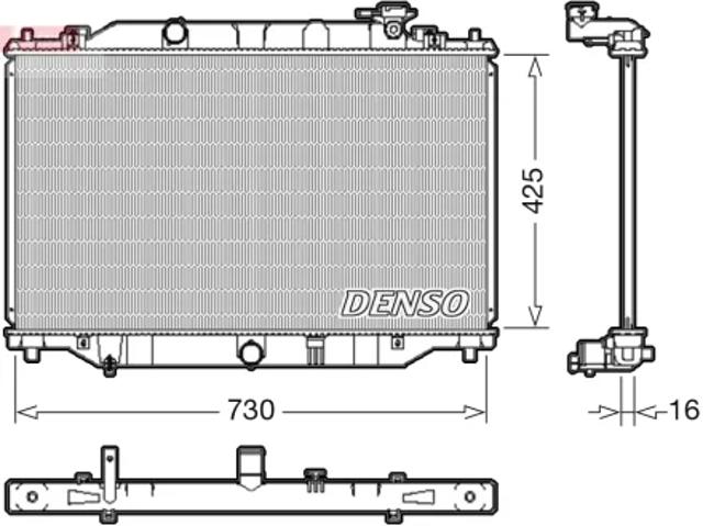 DRM44039 Радиатор купить Черновцы