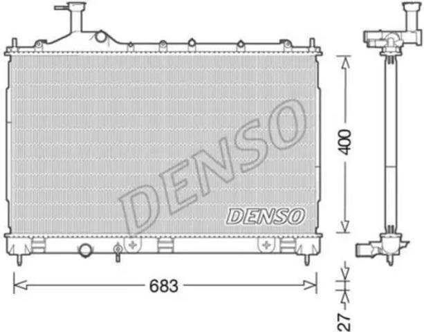 Радиатор DRM45038 DENSO