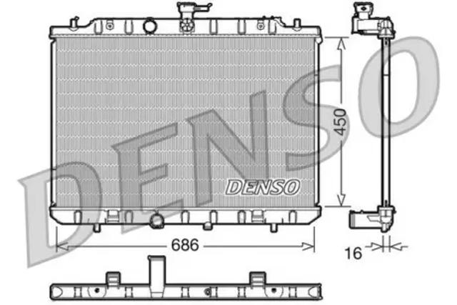 DRM46006 Радиатор купить Житомир
