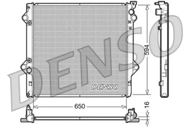 DENSO DRM50036 Радиатор в наличии Винница
