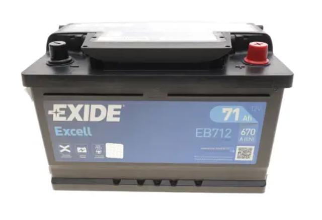 Батарея аккумуляторная EB712 EXIDE