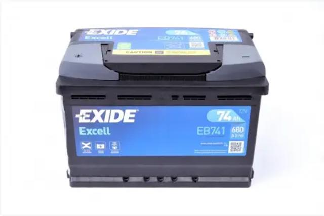 Аккумулятор автомобильный EB741 EXIDE