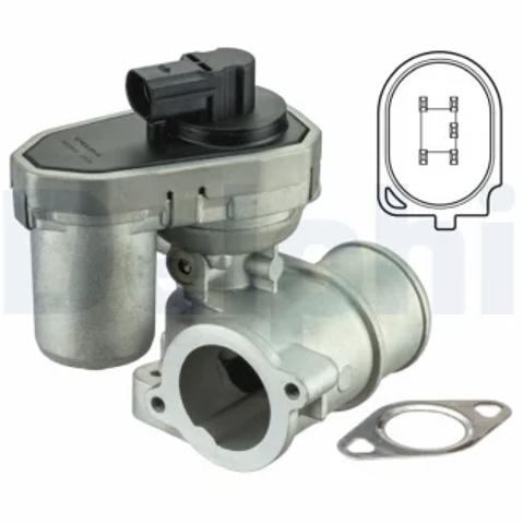 Приборы управления системы рециркуляции EG1041012B1 DELPHI