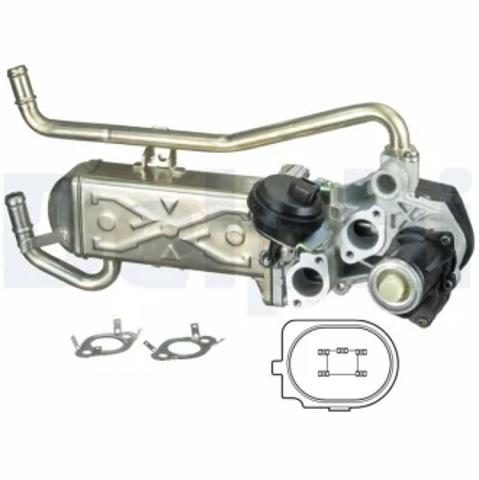 Радиатор системы EGR EG1043212B1 DELPHI