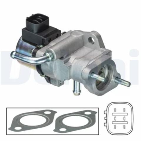 Клапан EGR, рециркуляции газов EG1044112B1 DELPHI