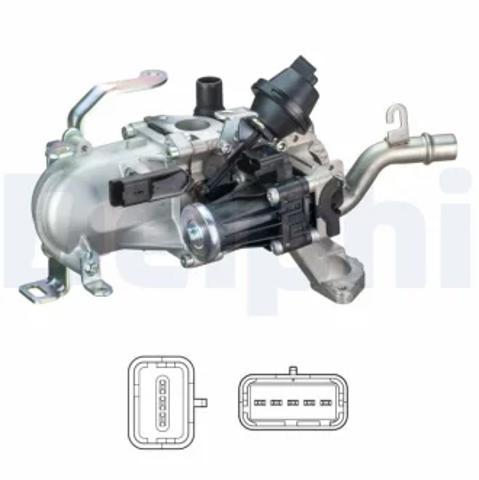 Клапан EGR, рециркуляции газов EG1045212B1 DELPHI